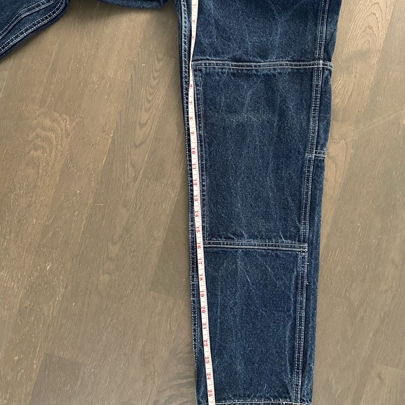 Brandy Melville dark blue Ariana painter pants (no back pockets) - Picture 6 of 6